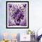 Floral&Butterfly Diamond Art Kits for Adults Beginners,DIY 5D Diamond Painting Flowers,Round Full Drill Gem Art for Adults,Diamond Dots Paintings Picture Crafts Home Wall Decor